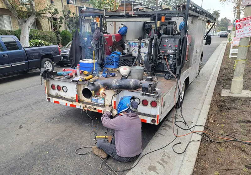 Certified Welding Service Contractor near Irvine, CA