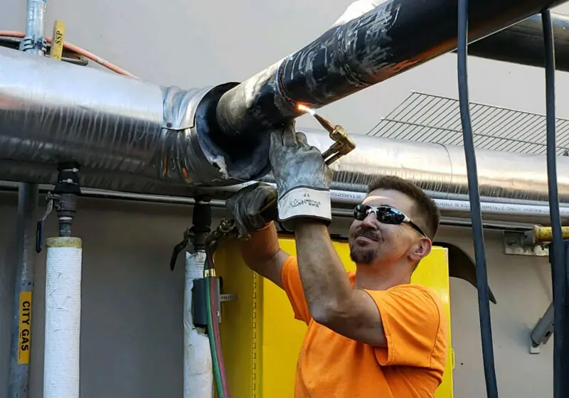 Commercial Pipe Welding in San Bernardino County, CA